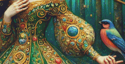 Snow White counted cross stitch pattern by Mystic Vision Gallery