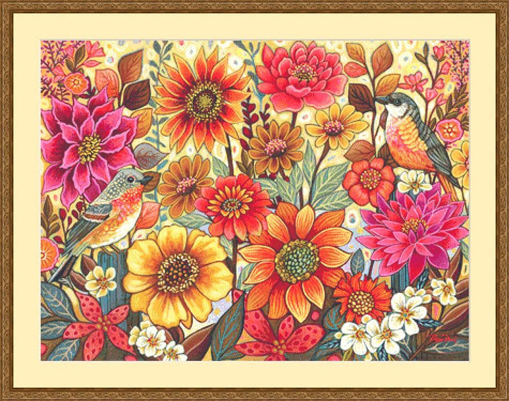 Living Together In Harmony counted cross stitch pattern by Peggy Davis/Porterfields Fine Art Licensing