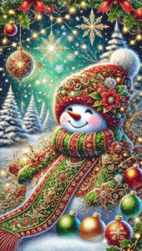 Glitter and Joy counted cross stitch pattern by Eder Jose Rosa