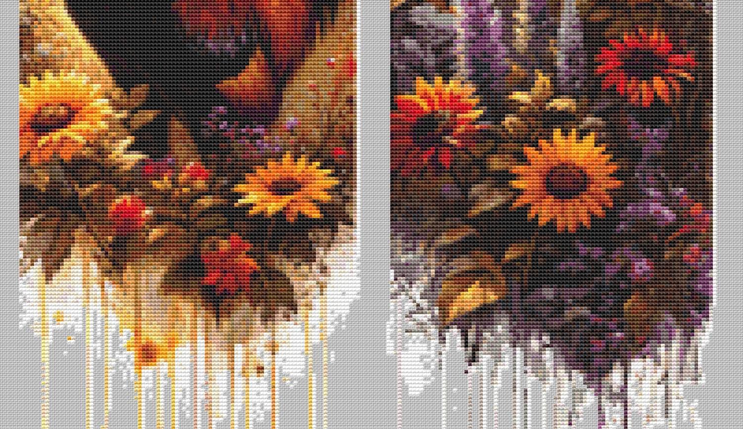 Country Chicken counted cross stitch pattern by Fab Design Creation