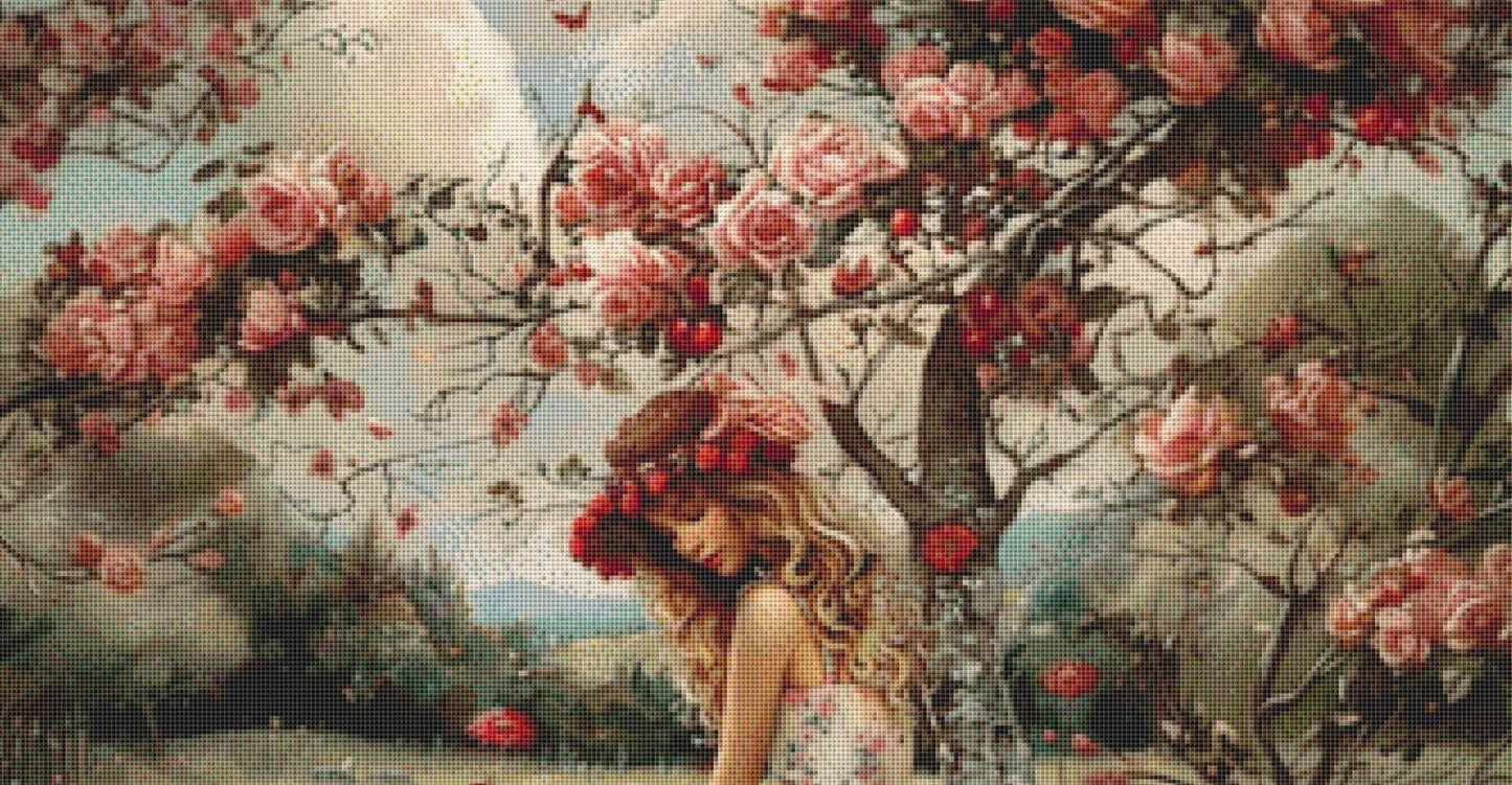 Shabby Chic Countryside counted cross stitch pattern by Eder Jose Rosa