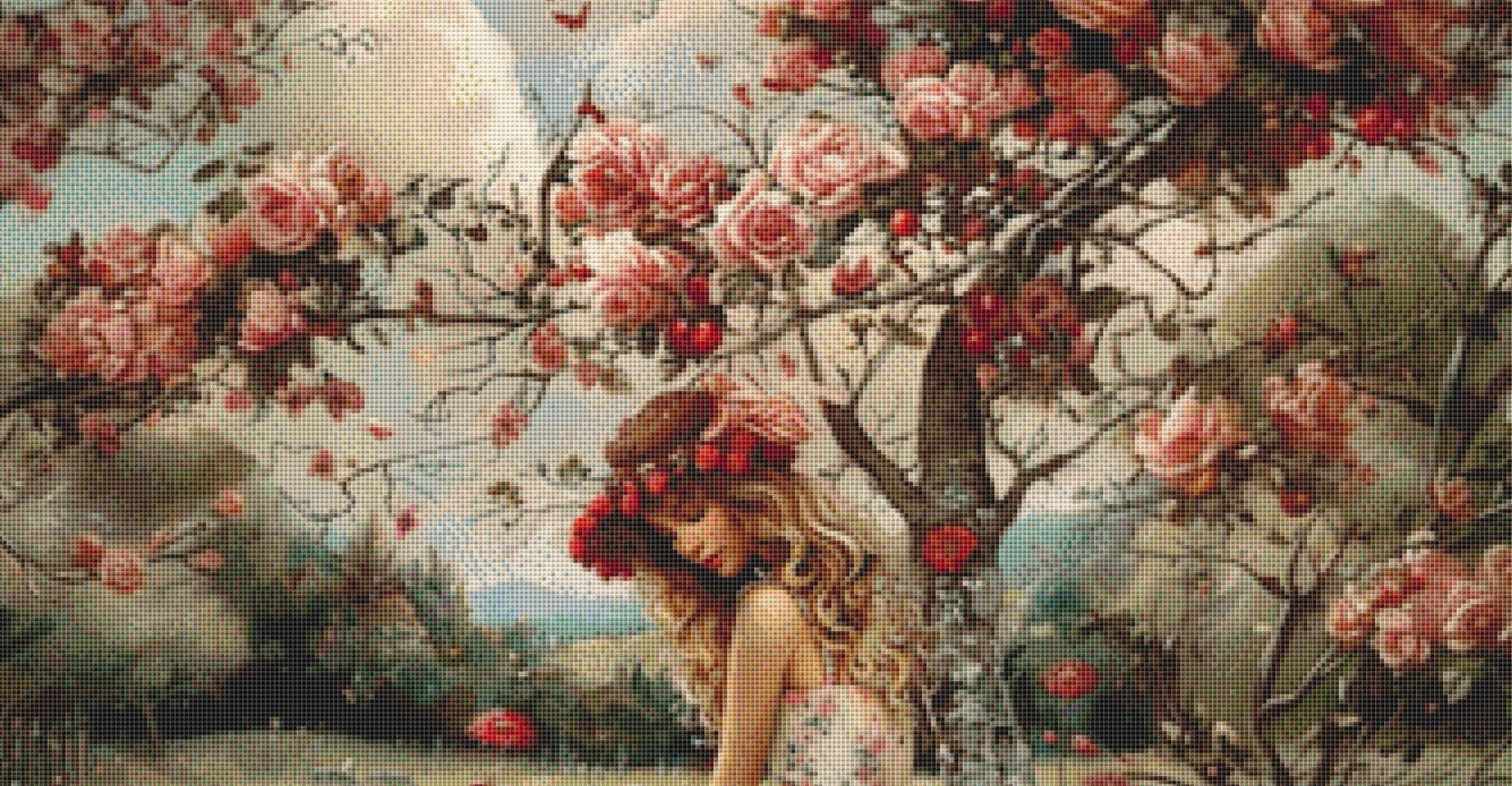 Shabby Chic Countryside counted cross stitch pattern by Eder Jose Rosa