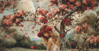 Shabby Chic Countryside counted cross stitch pattern by Eder Jose Rosa