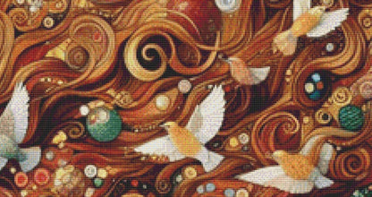 Mother Earth (Max Color) counted cross stitch pattern by Ana Dias