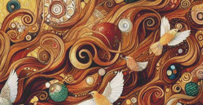 Mother Earth (Max Size/Color) counted cross stitch pattern by Ana Dias