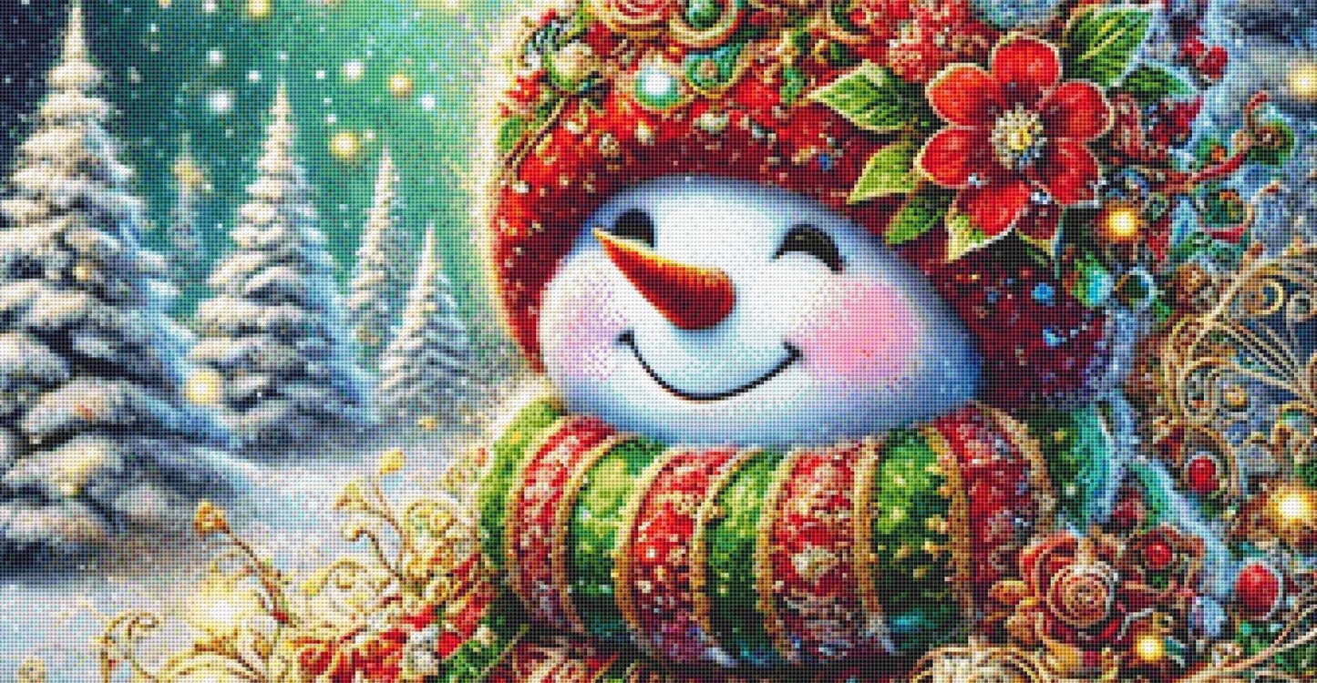 Glitter and Joy (Max Size/Color) counted cross stitch pattern by Eder Jose Rosa
