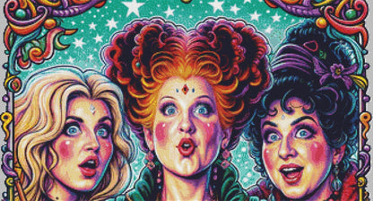 The Sisters counted cross stitch pattern by SFIPS Art Gallery