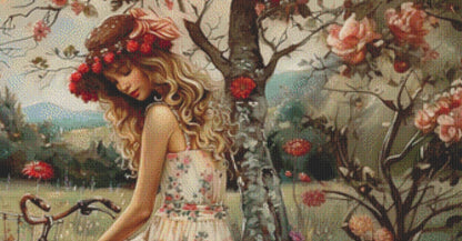 Shabby Chic Countryside (Max Size/Color) counted cross stitch pattern by Eder Jose Rosa