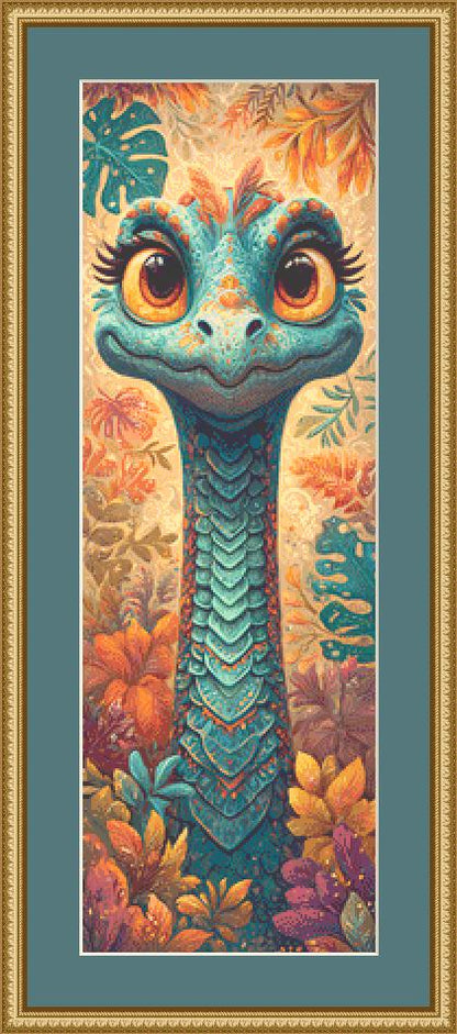 Eugenia counted cross stitch pattern by Grumpy French