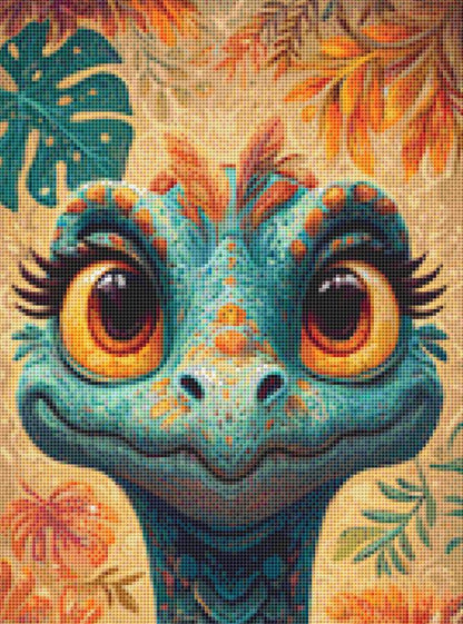 Eugenia counted cross stitch pattern by Grumpy French