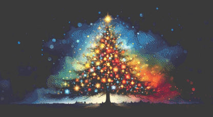 The Christmas Tree counted cross stitch pattern ©Adobe Ext License