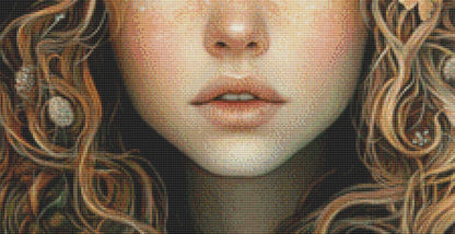 Winter Beauty counted cross stitch pattern ©Adobe Ext. License