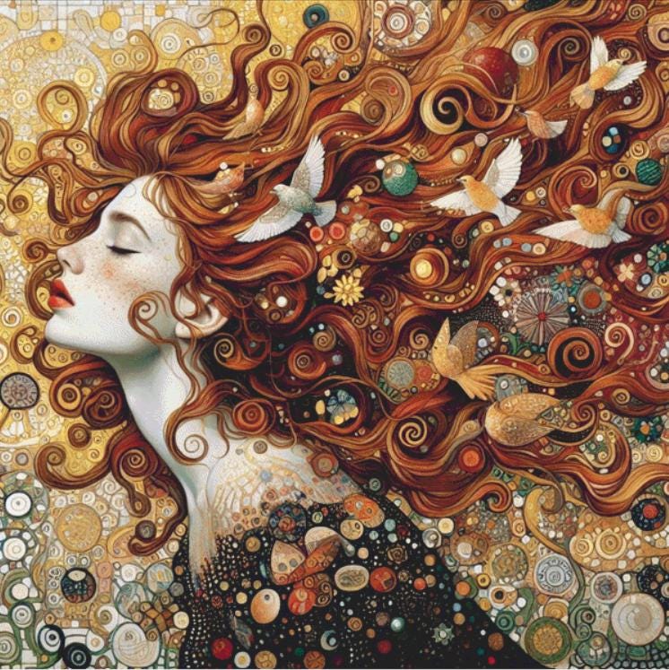 Mother Earth (Max Size/Color) counted cross stitch pattern by Ana Dias
