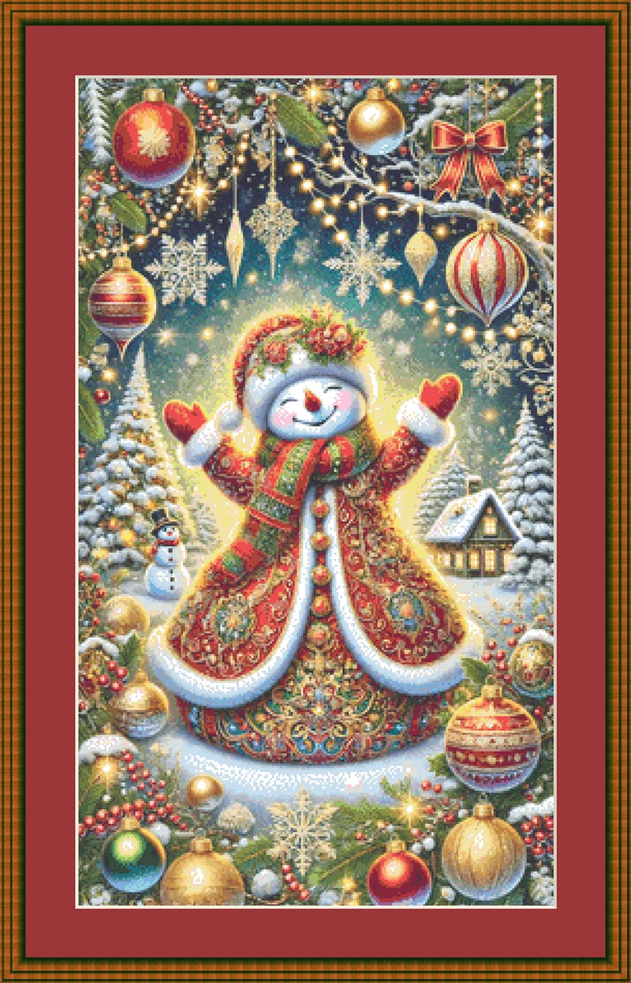 Joy to The World counted cross stitch pattern by Eder Jose Rosa