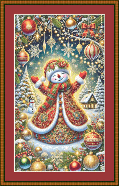 Joy to The World counted cross stitch pattern by Eder Jose Rosa