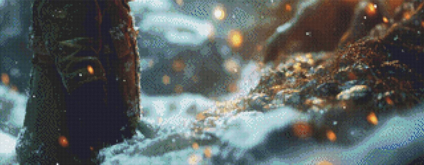 In Awe counted cross stitch pattern by Serr.Kai A Quill & Ink