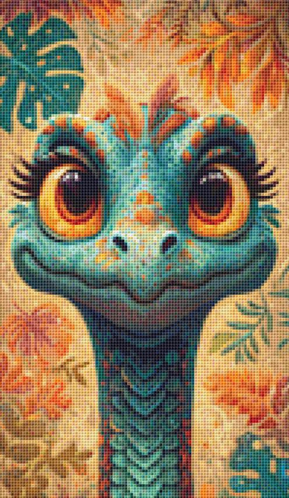 Eugenia (Small) counted cross stitch pattern by Grumpy French