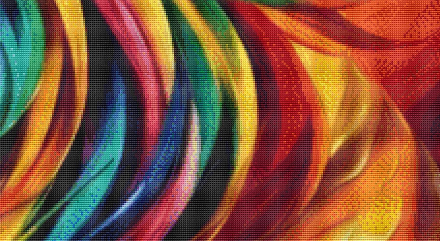 Leonid the Lion counted cross stitch pattern by Eder Jose Rosa