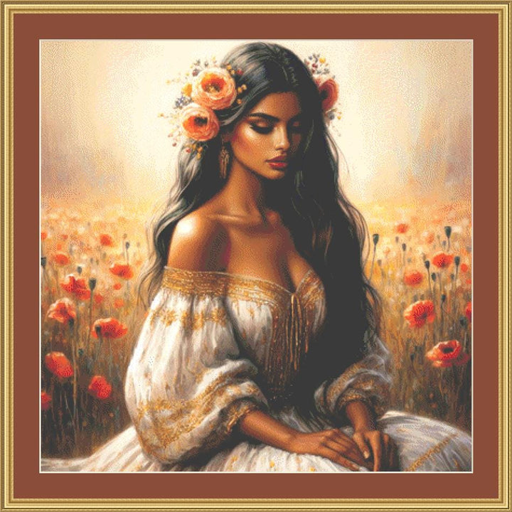Kassandra counted cross stitch pattern by Ana Dias