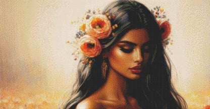 Kassandra counted cross stitch pattern by Ana Dias