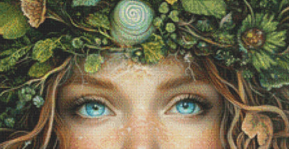 Winter Beauty counted cross stitch pattern ©Adobe Ext. License