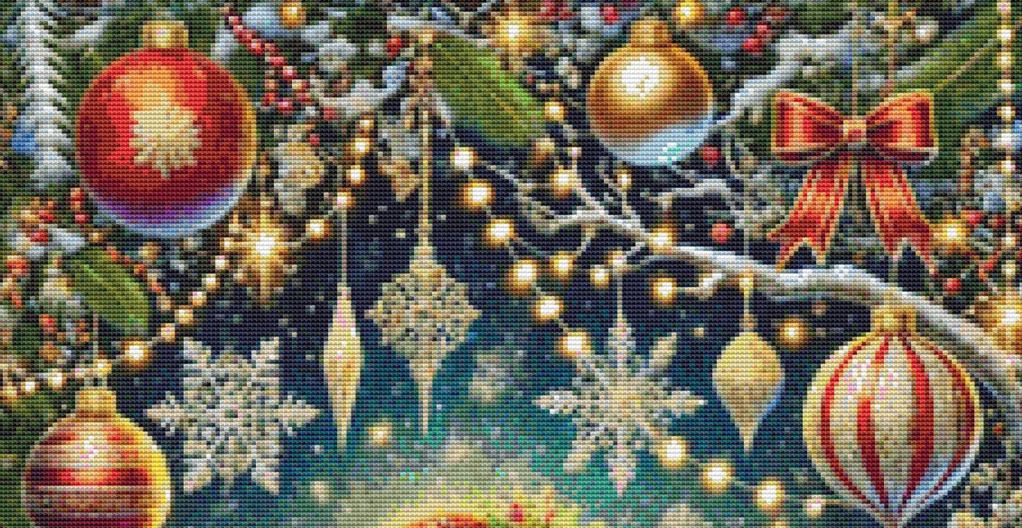 Joy to The World counted cross stitch pattern by Eder Jose Rosa