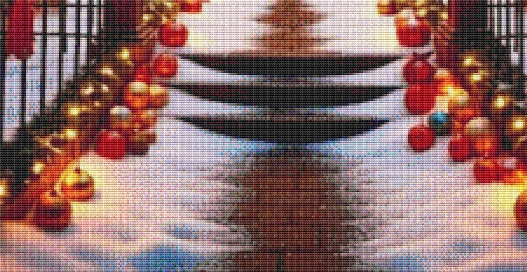 On Christmas Eve counted cross stitch pattern by ItsChristmasPlanet