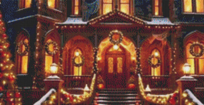 On Christmas Eve counted cross stitch pattern by ItsChristmasPlanet