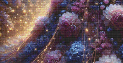 Keeper of the Enchanted Light counted cross stitch pattern by Mystic Vision Gallery
