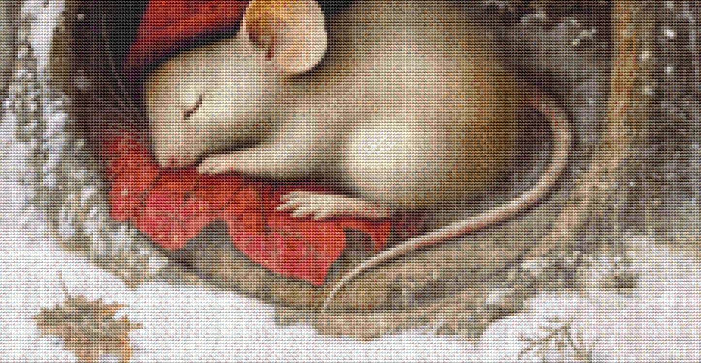 Not Even a Mouse (Small) counted cross stitch pattern by Alisa Smith Williams