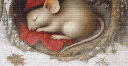 Not Even a Mouse (Small) counted cross stitch pattern by Alisa Smith Williams