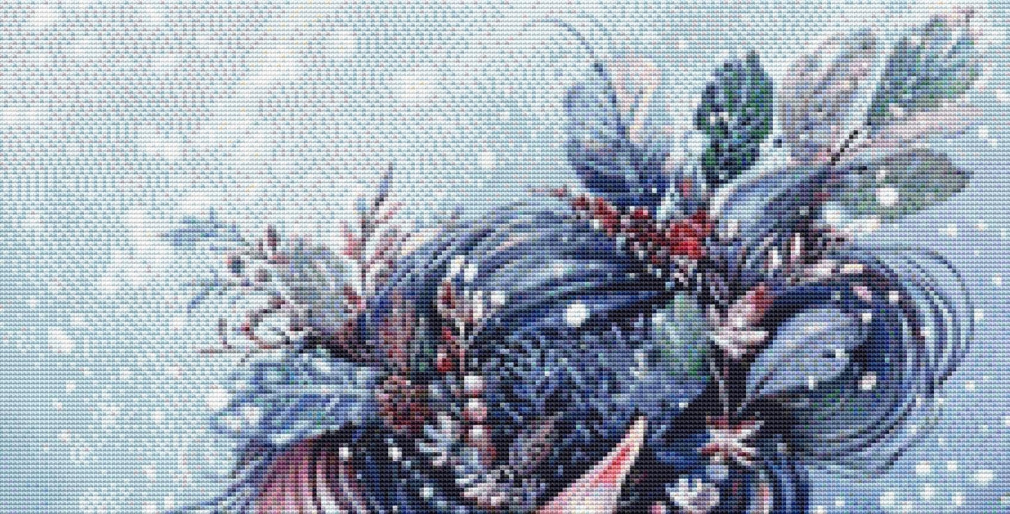 Winter Fairy (Small) counted cross stitch pattern by Passy Art