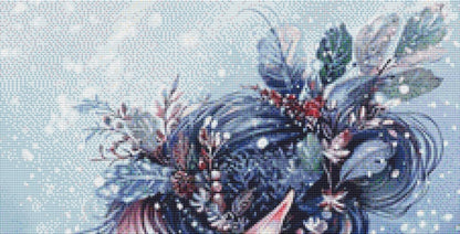 Winter Fairy (Small) counted cross stitch pattern by Passy Art