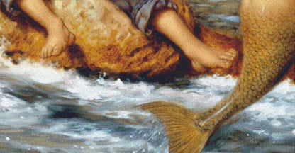 Catch of My Dreams (Max Size/Color) counted cross stitch pattern by Jim Daly/Ansada Art Licensing Group, LLC