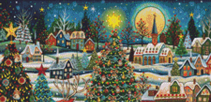A Scandinavian Christmas (Small) counted cross stitch pattern by Peggy Davis/Porterfields Fine Art Licensing