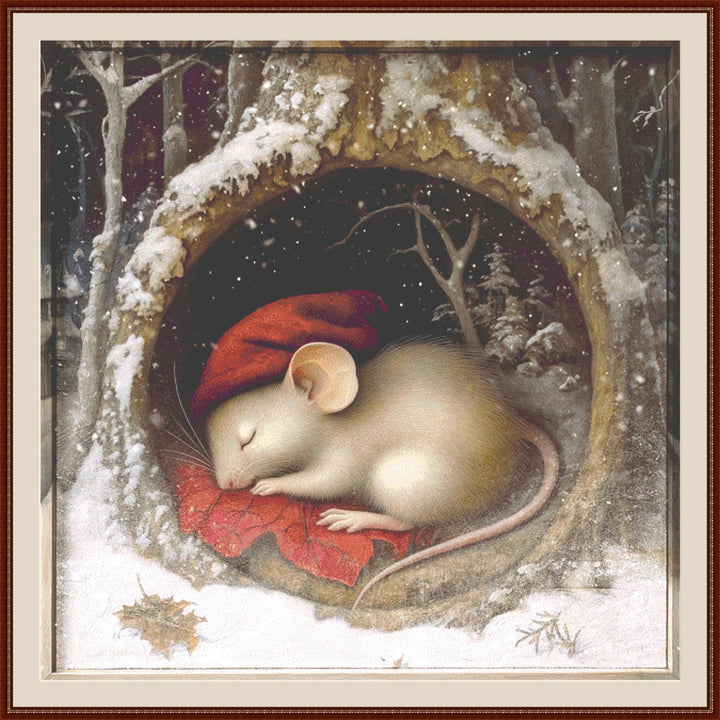 Not Even a Mouse (Max Size/Color) counted cross stitch pattern