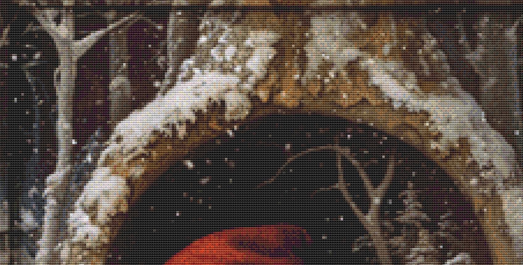 Not Even a Mouse (Small) counted cross stitch pattern by Alisa Smith Williams