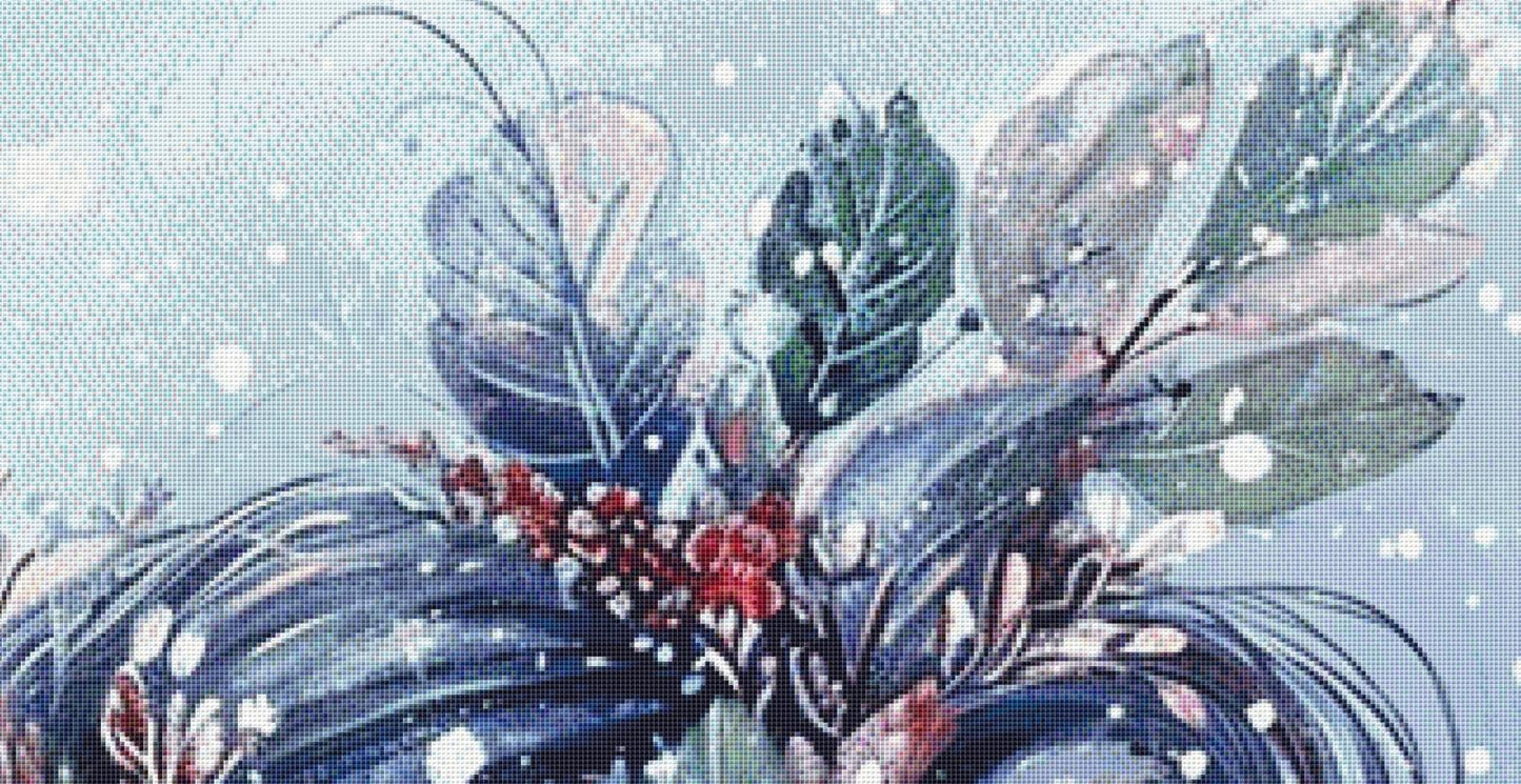 Winter Fairy (Max Size/Color) counted cross stitch pattern by Passy Art