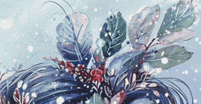 Winter Fairy (Max Size/Color) counted cross stitch pattern by Passy Art
