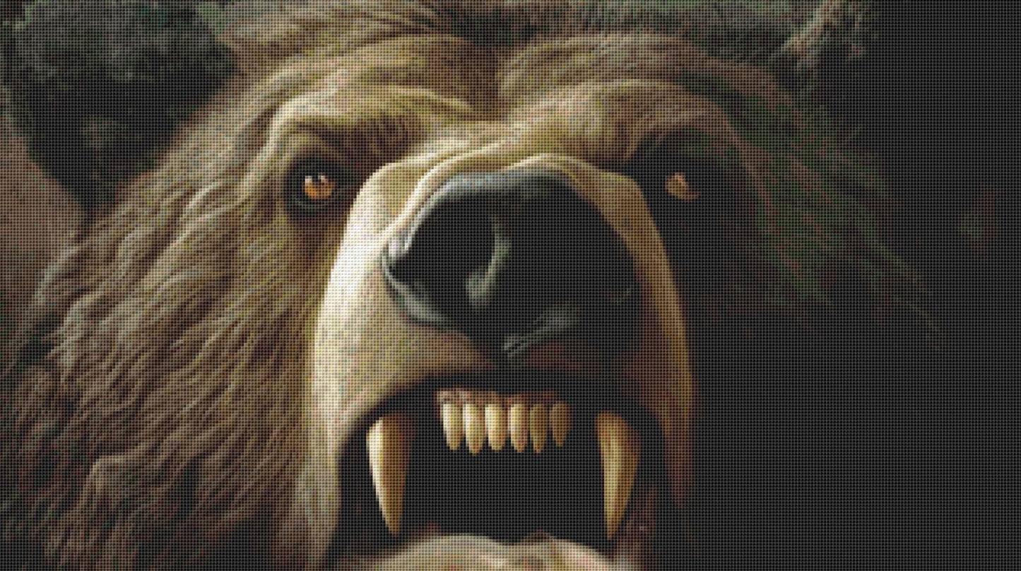 Goldilocks counted cross stitch pattern by Alisa Smith Williams