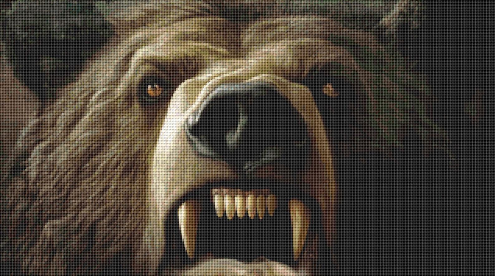 Goldilocks counted cross stitch pattern by Alisa Smith Williams