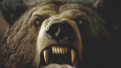 Goldilocks counted cross stitch pattern by Alisa Smith Williams