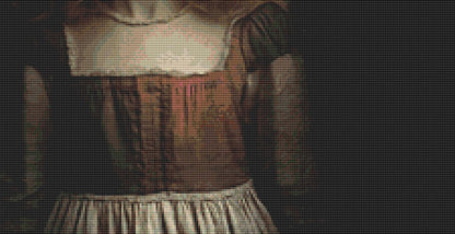 Goldilocks counted cross stitch pattern by Alisa Smith Williams