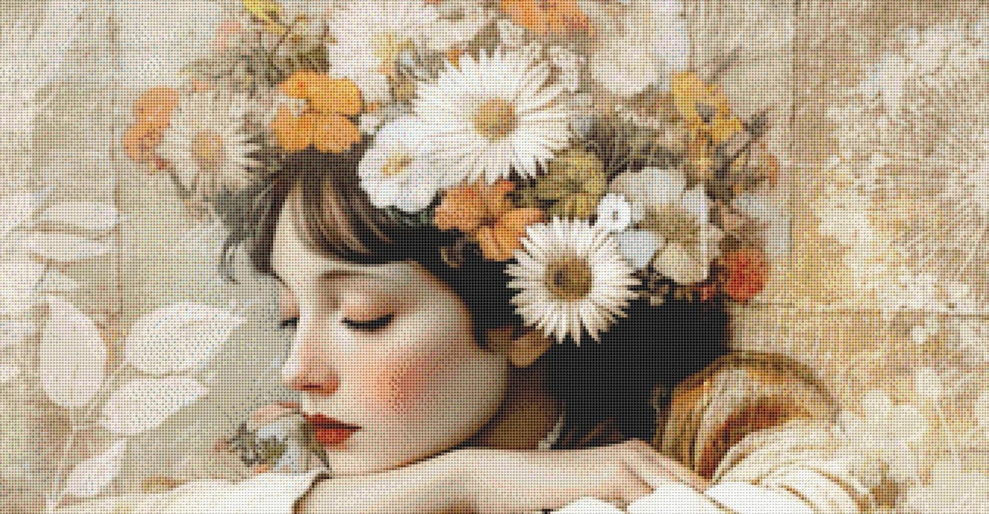 The Traveler counted cross stitch pattern by Alisa Smith Williams