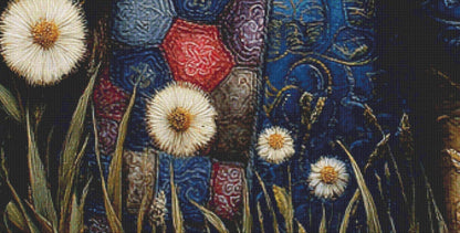 Mother and Daughter (Max Size/Color) counted cross stitch pattern by Bryna T. Art & Design