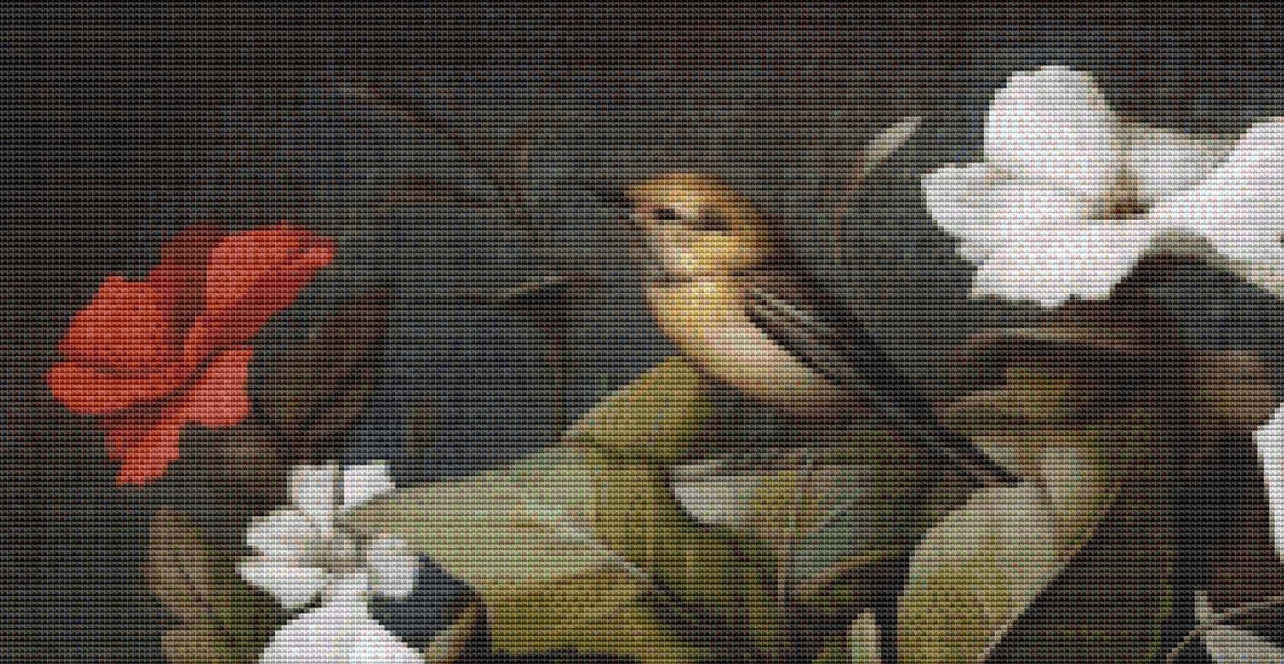 Alchemy Botanical counted cross stitch pattern by Alisa Smith Williams (Digital Format)