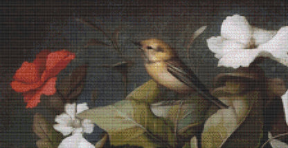 Alchemy Botanical counted cross stitch pattern by Alisa Smith Williams (Digital Format)