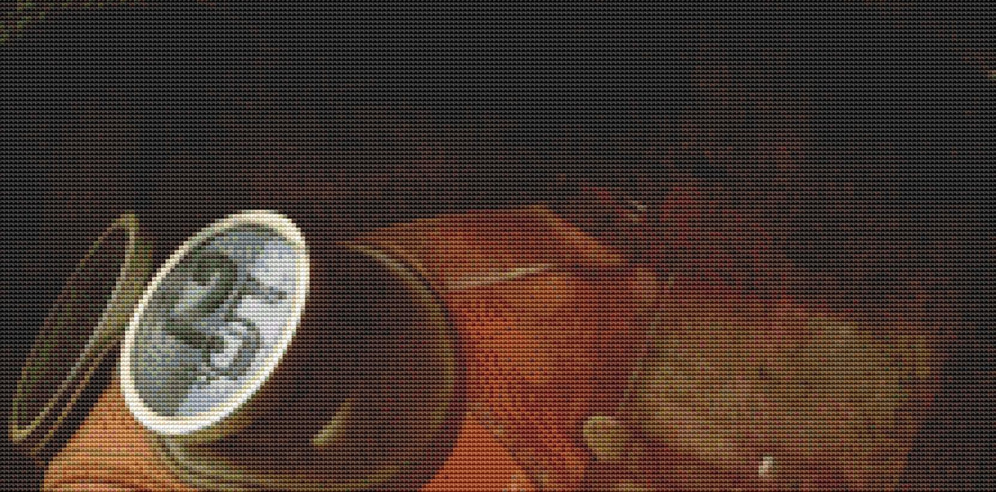 Aviator 1 counted cross stitch pattern by Alisa Smith Williams (Digital Format)