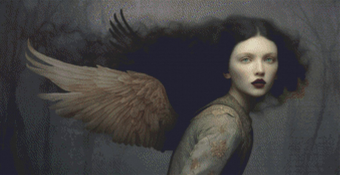 Morella counted cross stitch pattern by Alisa Smith Williams (Digital Format)