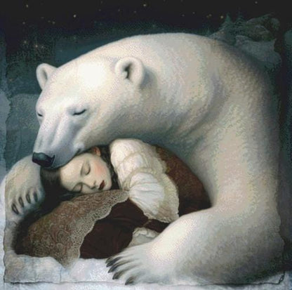 Shelter counted cross stitch pattern by Alisa Smith Williams